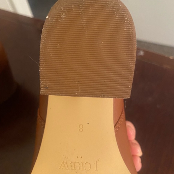 K Crew Rory leather heeled boots, size 8 - Picture 3 of 6